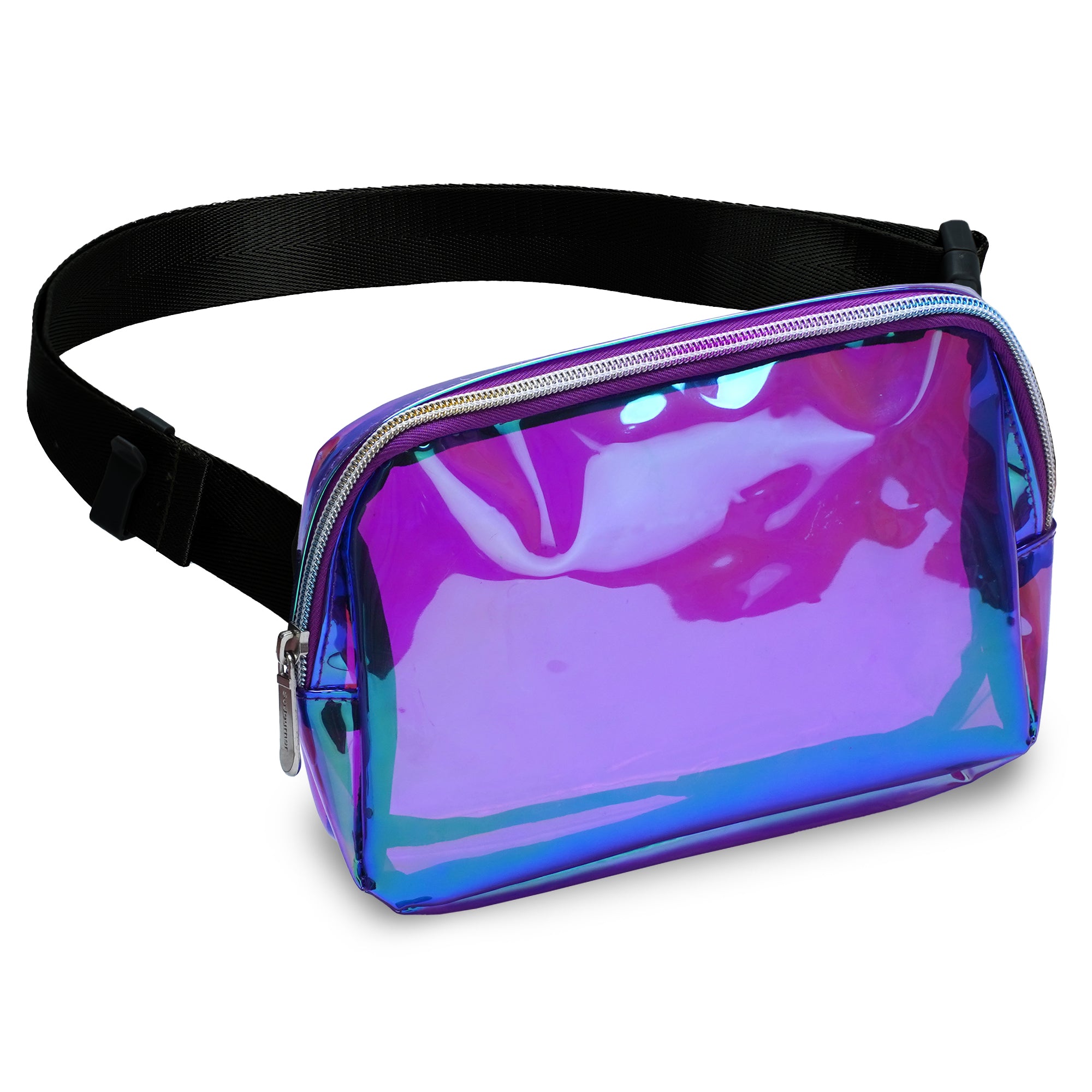 Laser Waterproof Waist Pack Crossbody Bag Women Fanny Pack Female Belt Bag