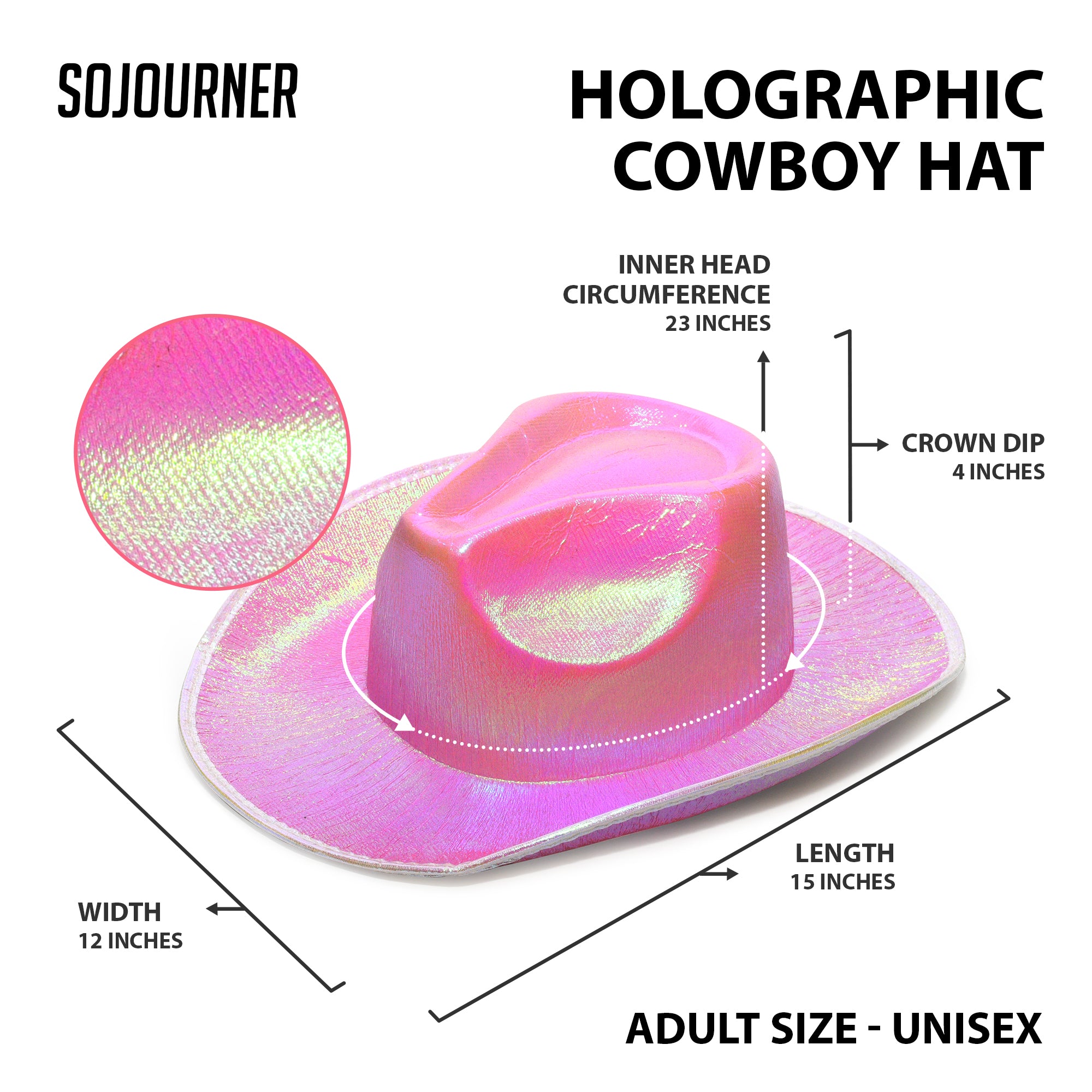 Rave Space Cowboy Hat