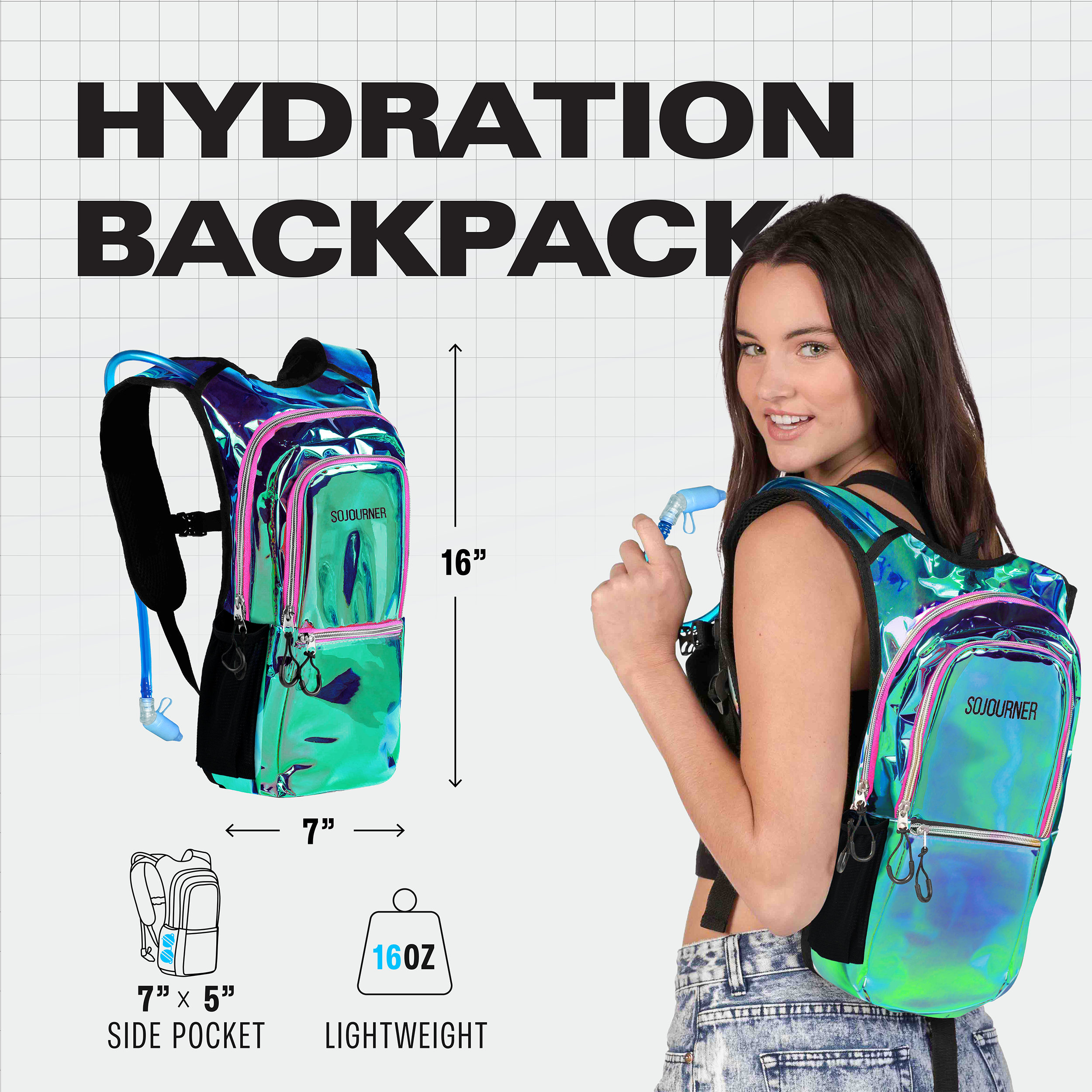 Hydration Pack Backpack (Medium)