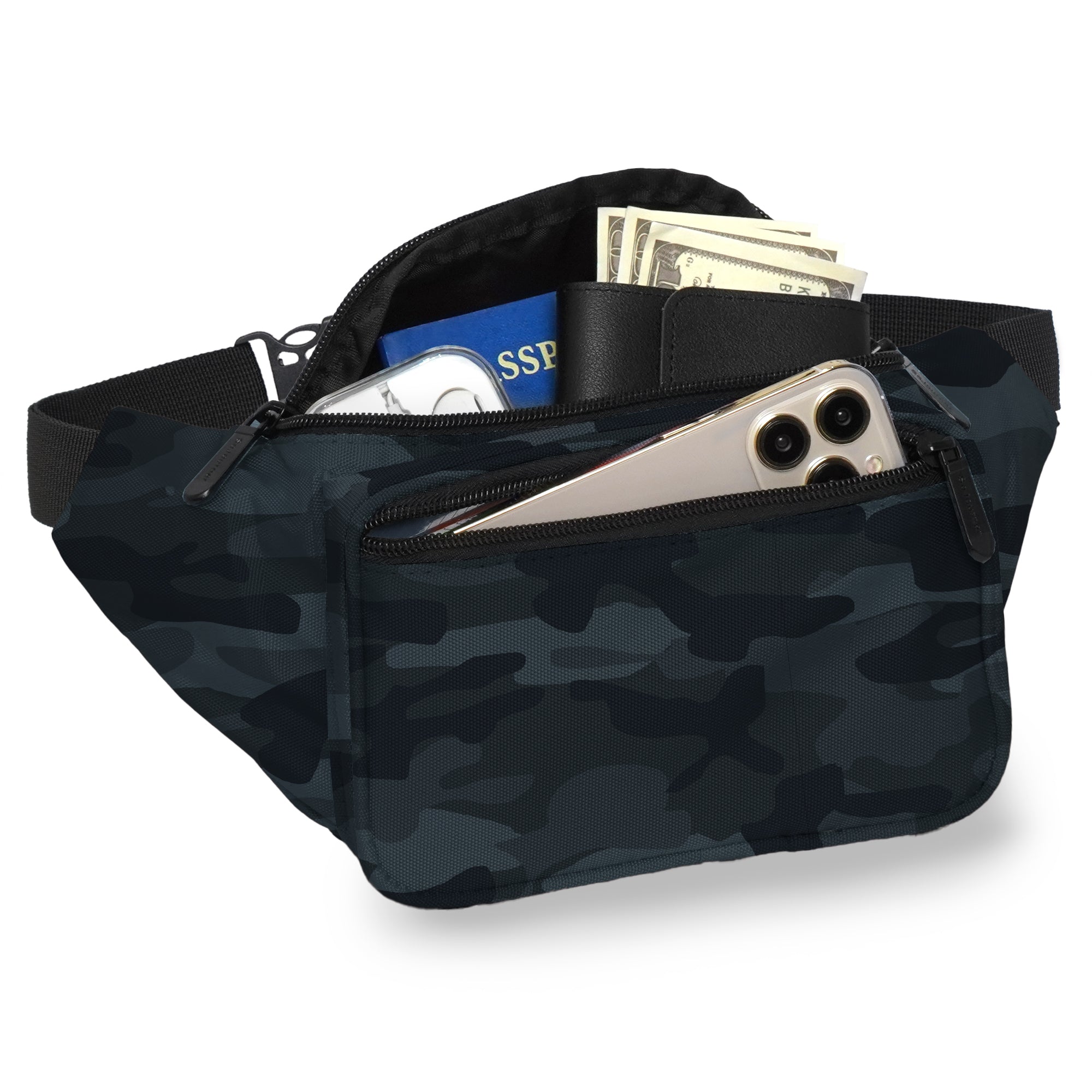 Black girl buy magic Fanny Pack (Camo)