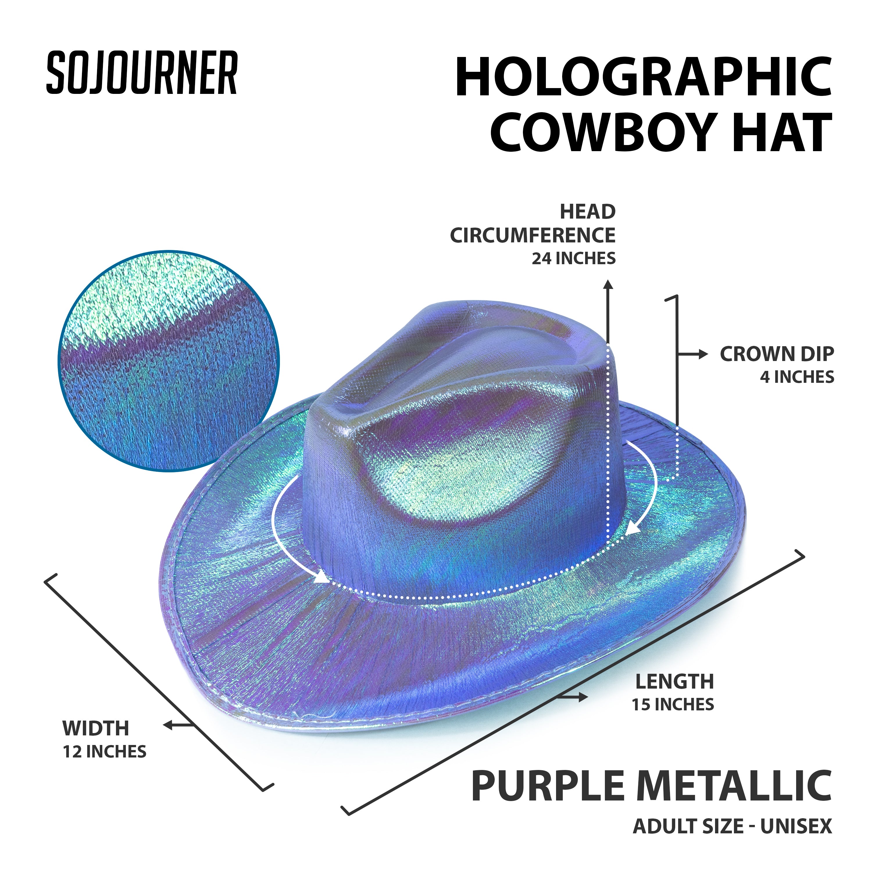 Rave Space Cowboy Hat