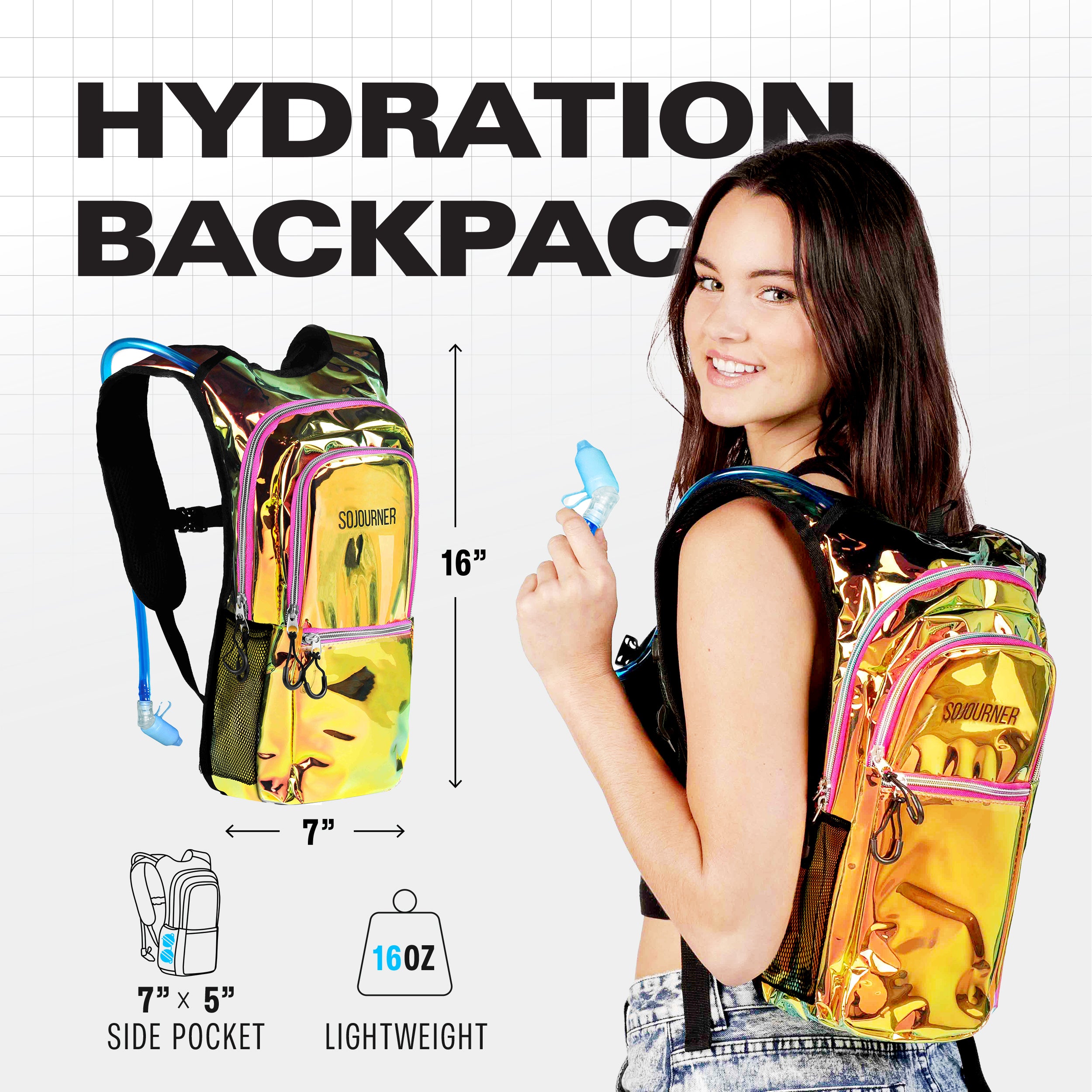 Hydration Pack Backpack (Medium)