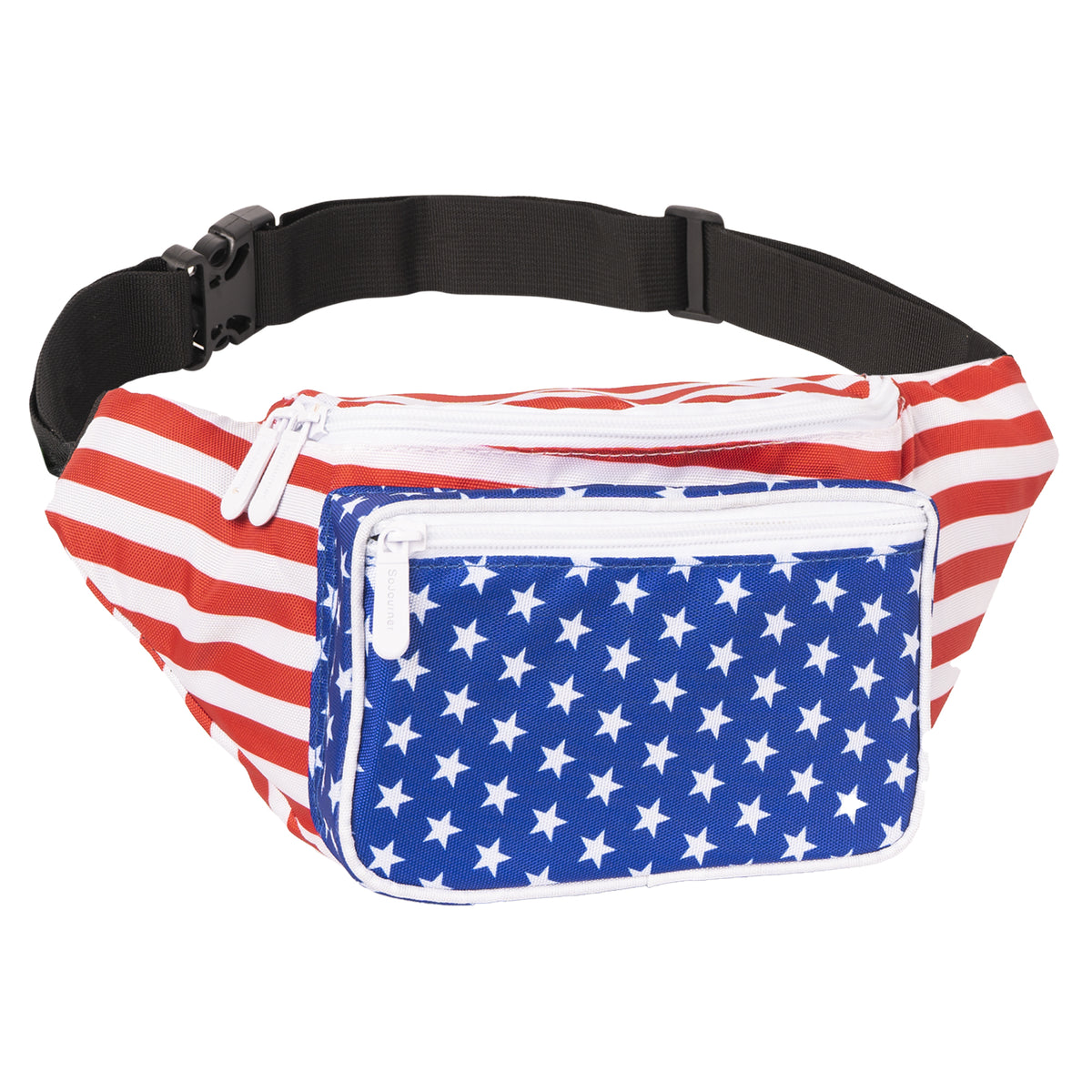 Red white and 2025 blue fanny pack