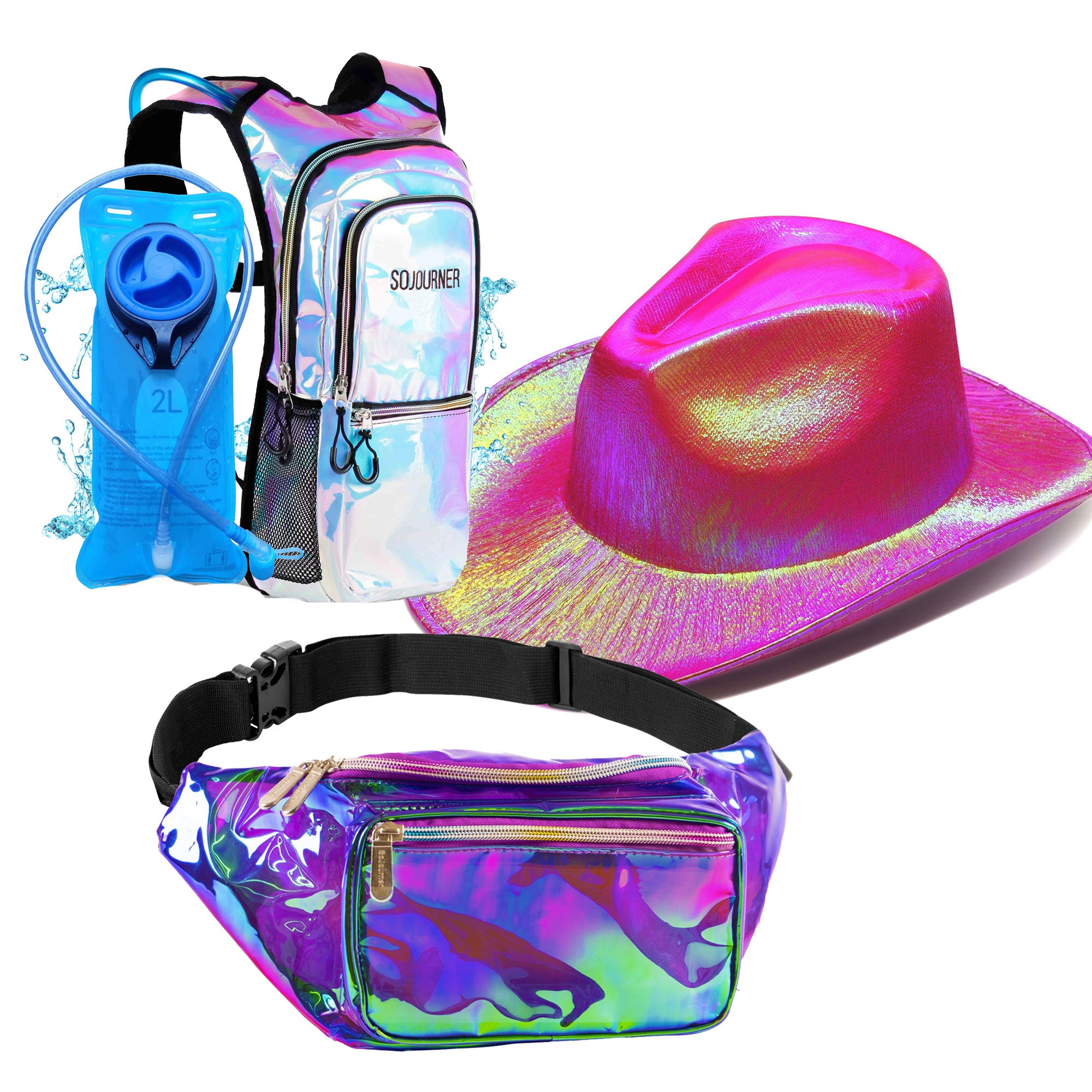 Fanny Pack/Hydro Pack/Hat Combo