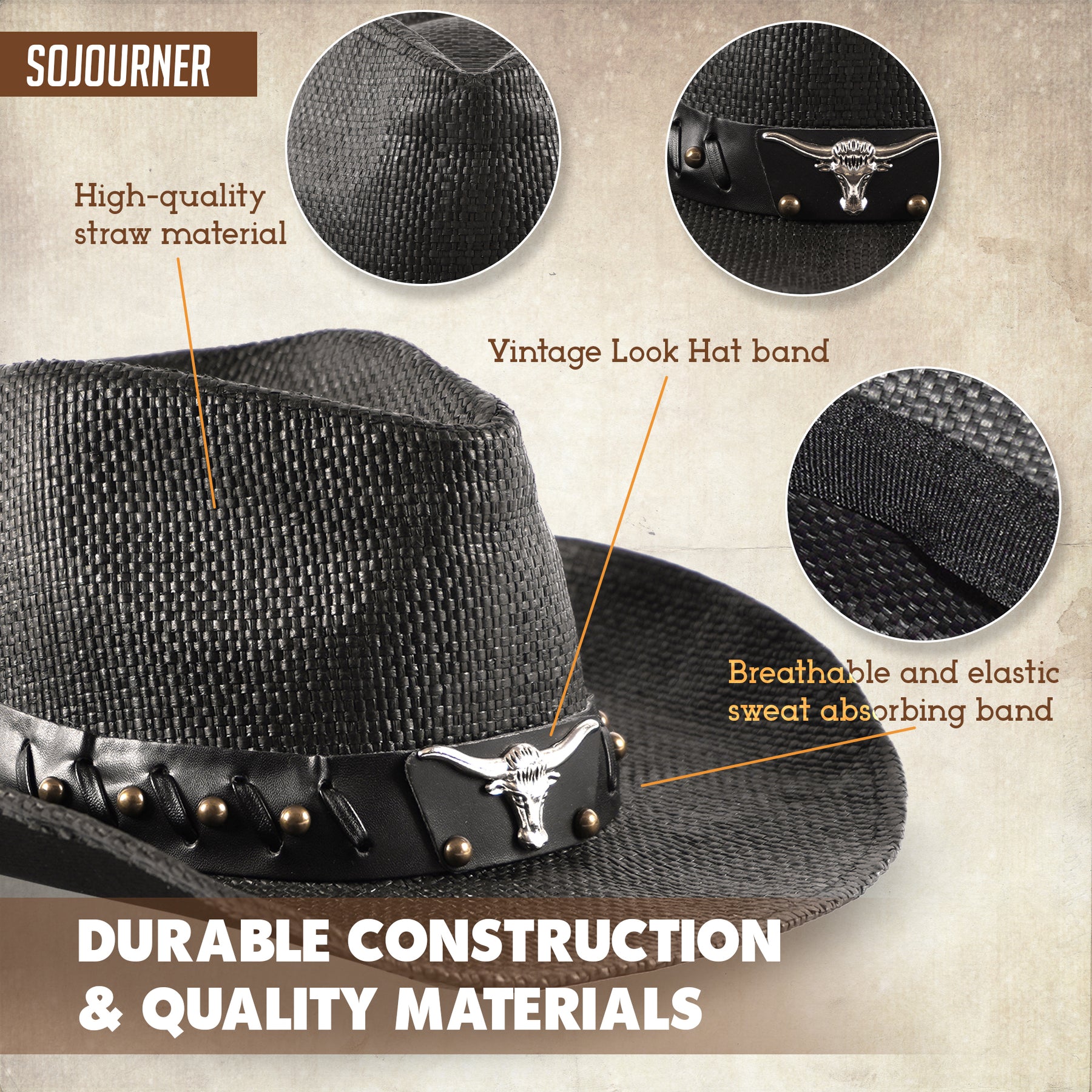 Country Hat, Premium-Quality Hats