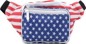 American Flag Canvas Belt Bag – AMUSED Co
